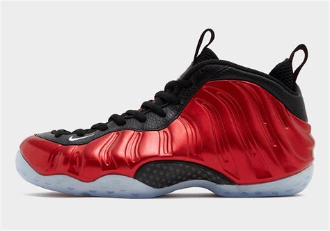 nike foamposite metallic red box|metallic red foamposites.